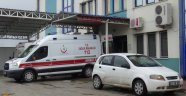 Geri geri gelirken yayaya çarptı