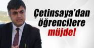 Gökhan Çetinsaya'dan öğrencilere müjde