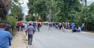 Göktürk'te bina çatısı alev alev yandı