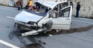 Gümüşhane'de trafik kazası: 6 yaralı