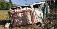 Gümüşhane'de trafik kazası 1 ölü 18 yaralı