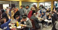 Gurbetçiler iftar programında bir araya geldi