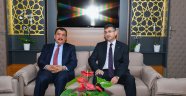 Gürkan'dan Gümrük Müdürü Aydemir'e ziyaret