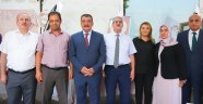 Gürkan mefruşat sergisinin açılışına katıldı