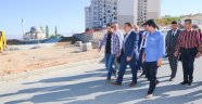 Gürkan, park çalışmalarını yerinde inceledi
