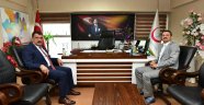 Gürkan, Sağlık il müdürü Duran'ı ziyaret etti