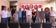 Güvenlik - İş Sendikası'ndan MHP'ye ziyaret