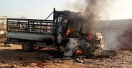 Hainler Azez'de sivilleri hedef aldı: 2 ölü, 7 yaralı