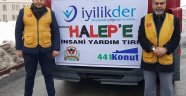 Halep için toplanan yardımlar dualarla yola çıktı