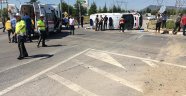 Hasta taşıyan ambulans kaza yaptı: 5 yaralı !