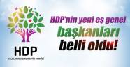 HDP'nin yeni eş genel başkanları belli oldu