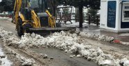 Hekimhan'da kar temizliği devam ediyor