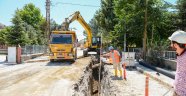 Hekimhan merkezin kanalizasyon hattı yenilendi
