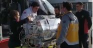 Helikopter ambulans 6 günlük bebek için havalandı