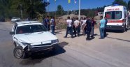 Hisarcık'ta trafik kazası: 2 yaralı