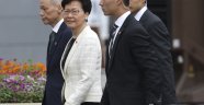Hong Kong lideri Lam meclisi basan göstericileri kınadı