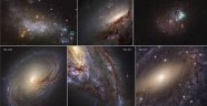 Hubble'in çektiği en yakın galaksilerin görüntüleri yayımlandı