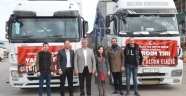 İhracatçılar depremzedelere 40 tonun üzerinde meyve-sebze gönderdi