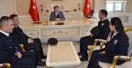 İlçe emniyet teşkilatından Kaymakam Zengince'ye ziyaret