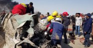 Irak'ta iki yakıt tankı yolcu otobüsü ile çarpıştı: 13 ölü