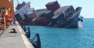 İran'a ait yük gemisi battı