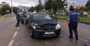 Isparta'da zincirleme kaza: 1 yaralı
