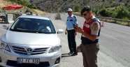 Jandarma Trafikten bayram denetimi