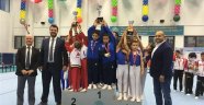 Jimnastikte Türkiye üçüncüsü oldular