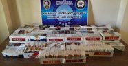 Kaçak sigaralar ele geçirildi