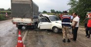 Kadirli'de trafik kazası: 3 yaralı