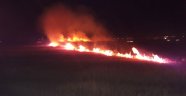 Kahramanmaraş'ta anız yangını