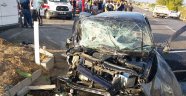 Kahramanmaraş'ta trafik kazası: 1 ölü 15 yaralı