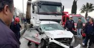 Kahramanmaraş'ta trafik kazası: 2 yaralı