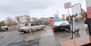 Kahta'da zincirleme trafik kazası: 1 yaralı
