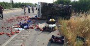Kamyonet takla attı: 1 ölü, 1 yaralı!