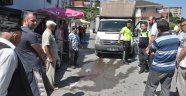 Kamyonetle çarpışan bisikletli yaralandı