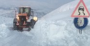 Kar yağışı nedeniyle kapanan yollar açılıyor