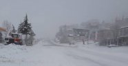 Kar yağışı nedeniyle Sertavul Geçidi'nde büyük araçların geçişine izin verilmiyor