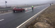 Karabük'te trafik kazası: 1 yaralı