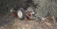 Karacasu'da traktör kazası: 2 yaralı
