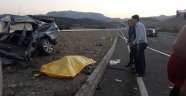 Karı koca kazada hayatını kaybetti, yakınlarını polis teselli etti