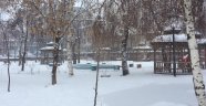 Karlıova'da kar yağışı etkili oldu