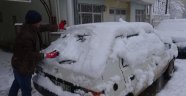 Karne alan öğrencilerin kar keyfi