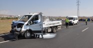 Kars'ta trafik kazası: 2 yaralı