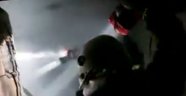 Kastamonu'da 5 katlı binanın çatısı yandı