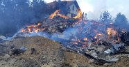 Kastamonu'da çıkan yangında 7 ev, 3 ambar ve 1 ahır küle döndü
