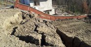 Kastamonu'da heyelanda bir ev hasar gördü