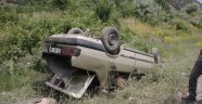 Kastamonu'da otomobil takla attı: 5 yaralı