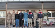 Kaymakam Çalışır'dan Gazi Özden'e ziyaret