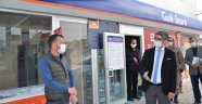 Kaymakam Çalışır maske dağıttı